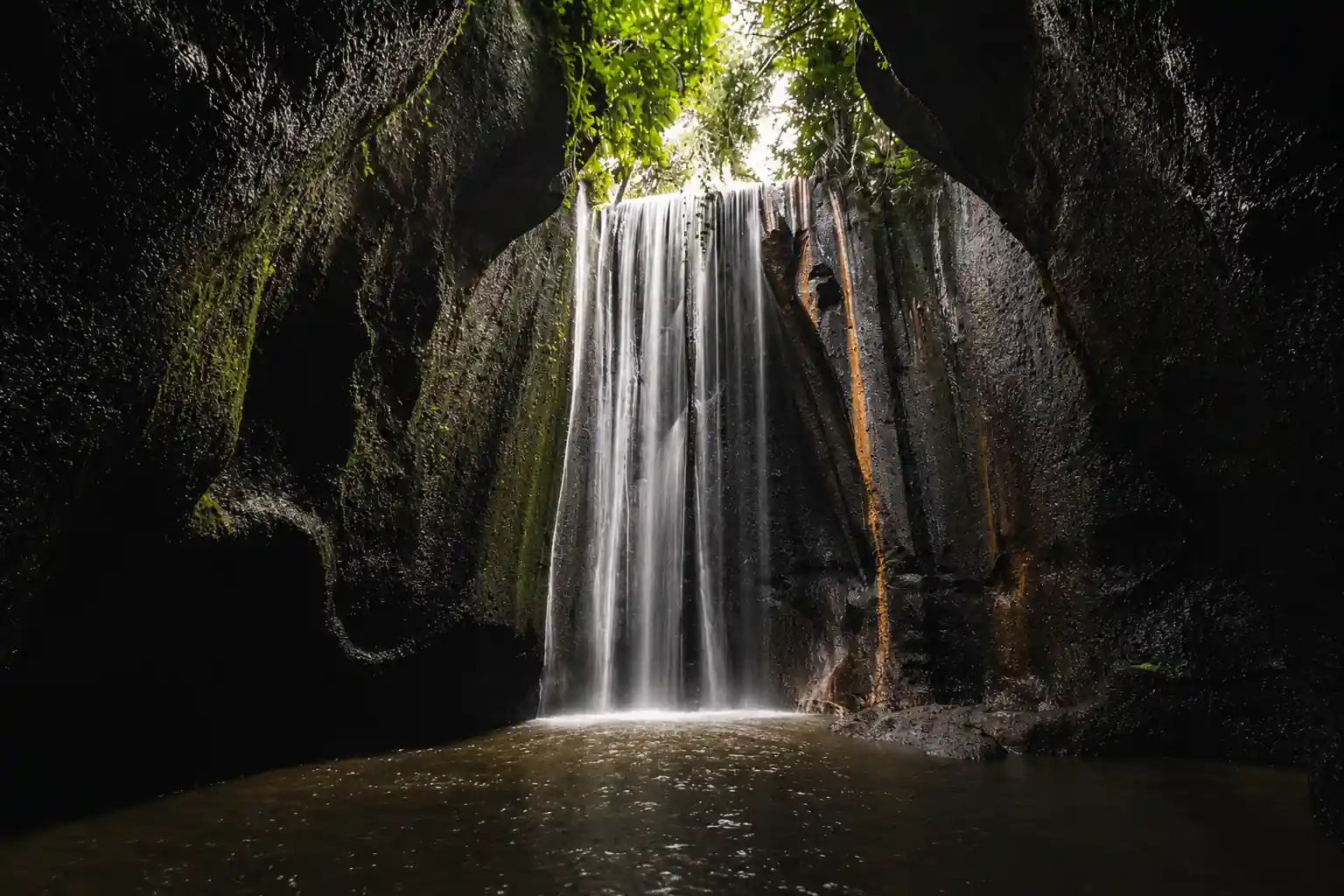 Tukad Cepung Bali waterfall